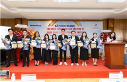 Vinh danh 9 thí sinh xuất sắc đạt Giải thưởng tài năng Lương Văn Can