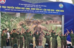 15.000 học sinh TP Hồ Chí Minh tham gia Hội trại truyền thống