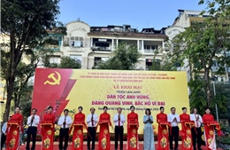 TP Hồ Chí Minh: Triển lãm ảnh chào mừng 96 năm Ngày thành lập Đảng