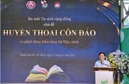 Ra mắt tủ sách 'Huyền thoại Côn Đảo', lan tỏa giá trị lịch sử qua không gian đọc cộng đồng