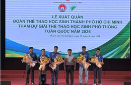 Thể thao học đường lan tỏa mạnh mẽ tại TP Hồ Chí Minh