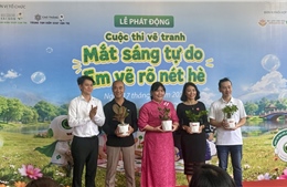 Phát động cuộc thi vẽ tranh thiếu nhi toàn quốc về bảo vệ thị lực