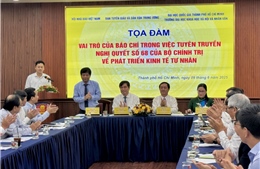 Báo chí góp phần hiện thực hóa Nghị quyết 68 về phát triển kinh tế tư nhân