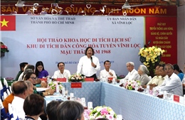 TP Hồ Chí Minh tri ân 32 dân công hỏa tuyến Mậu Thân