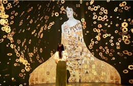 Triển lãm Gustav Klimt - nơi nghệ thuật bừng sáng giác quan