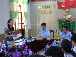 Kiểm tra thực hiện Nghị quyết 24 và Chỉ thị số 45 tại Ninh Thuận 