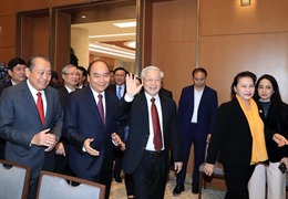 Tổng Bí thư, Chủ tịch nước Nguyễn Phú Trọng dự Hội nghị triển khai Nghị quyết về nhiệm vụ phát triển KT- XH năm 2020