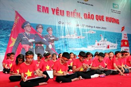 Cảnh sát biển tổ chức cuộc thi ‘Em yêu biển, đảo quê hương’
