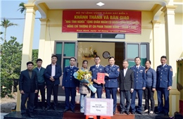 BTL Vùng Cảnh sát biển 1 trao ‘Nhà tình nghĩa’ cho gia đình quân nhân