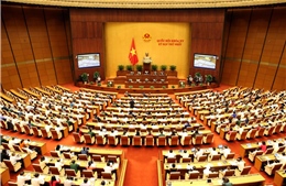 Ngày 26/7, Quốc hội thảo luận, biểu quyết thông qua Nghị quyết bầu Chủ tịch nước và Thủ tướng Chính phủ 