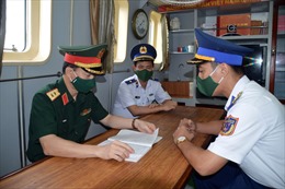 Bộ Tổng Tham mưu kiểm tra tại Bộ Tư lệnh Vùng Cảnh sát biển 1