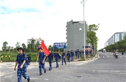 Cảnh sát biển triển khai công tác dân vận tại huyện Thanh Oai (Hà Nội)