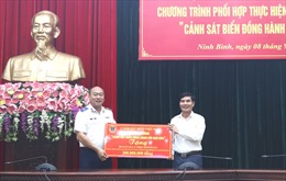 BTL Cảnh sát biển ký kết chương trình ‘Cảnh sát biển đồng hành với ngư dân’ với tỉnh Ninh Bình