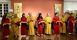 Khai mạc triển lãm mỹ thuật Phật giáo ‘Sen đầu hạ’ lần thứ 8