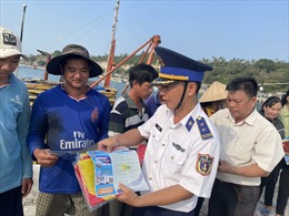 Cảnh sát biển tuyên truyền phổ biến pháp luật về chống khai thác IUU 