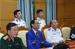 Thượng tướng Trần Quang Phương, Phó Chủ tịch Quốc hội thăm và làm việc với BTL Cảnh sát biển Việt Nam 