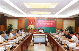 Ủy ban Kiểm tra Trung ương xem xét, đề nghị kỷ luật một số cơ sở đảng và đảng viên
