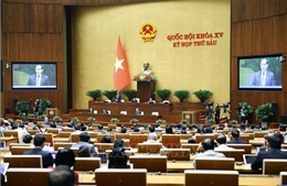 Ngày 27/11, Quốc hội biểu quyết thông qua 3 dự án luật quan trọng