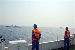 Kết thúc tốt đẹp chuyến tuần tra liên hợp giữa Cảnh sát biển Việt Nam và Trung Quốc
