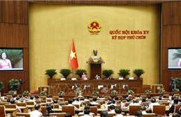 Ngày 12/5, Quốc hội thảo luận việc rút ngắn nhiệm kỳ Quốc hội khóa XV, HĐND các cấp nhiệm kỳ 2021 - 2026, ngày bầu cử Quốc hội khóa XVI