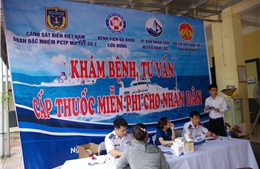 Cảnh sát biển đồng hành với đồng bào dân tộc, tôn giáo 