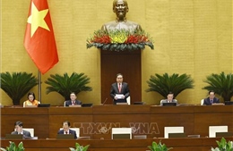 Quốc hội biểu quyết thông qua Nghị quyết Luật Tổ chức chính quyền địa phương (sửa đổi)