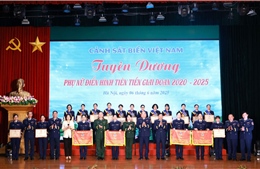 Tuyên dương phụ nữ điển hình tiên tiến trong lực lượng Cảnh sát biển Việt Nam