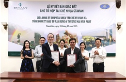 Dự án tổ hợp tái chế nhựa Stavian nhận giấy chứng nhận đăng ký đầu tư
