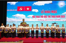 Quân chủng Hải quân khai mạc Hội thao thể dục thể thao năm 2025