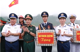 Lực lượng diễu binh, diễu hành Cảnh sát biển Việt Nam làm tốt nhiệm vụ A80 trong mọi điều kiện thời tiết