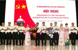 Chỉ định Chủ tịch và Phó Chủ tịch UBND đặc khu Trường Sa