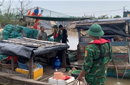 Bộ đội Biên phòng triển khai lực lượng ứng phó với bão số 9