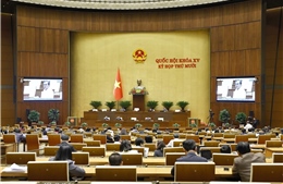 Quốc hội đã thông qua 4 dự án luật liên quan đến lĩnh vực tư pháp