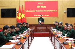 Quân khu 5 triển khai phương án chủ động ứng phó bão số 15