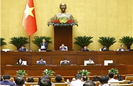 Ngày 4/11, Quốc hội thảo luận dự thảo Văn kiện trình Đại hội đại biểu toàn quốc lần thứ XIV của Đảng