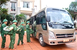 Bộ đội Biên phòng tăng cường lực lượng hỗ trợ nhân dân ứng phó bão số 13