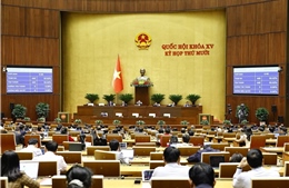 Ngày 11/12, Quốc hội tiếp tục biểu quyết, thông qua 20 Luật và Nghị quyết, sau đó bế mạc kỳ họp