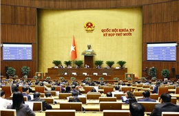 Quốc hội biểu quyết về chủ trương đầu tư Chương trình mục tiêu quốc gia chăm sóc sức khỏe, dân số và phát triển 