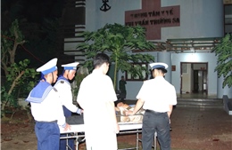 Bệnh xá đảo Trường Sa cấp cứu khẩn cấp bệnh nhân viêm bàng quang