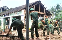 Chiến dịch Quang Trung: Quân khu 5 thần tốc xây dựng lại nhà ở cho người dân vùng lũ