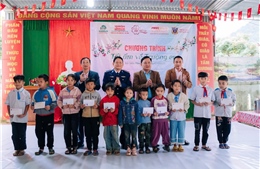 Lan tỏa chương trình ‘Tết ấm về trường em’ gắn với tuyên tuyền pháp luật