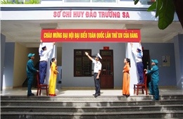 Quân dân Trường Sa vững niềm tin hướng về Đại hội XIV của Đảng