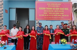 Vùng 3 Hải quân khánh thành, bàn giao ngôi nhà thứ 4 giúp dân trong ‘Chiến dịch Quang Trung’