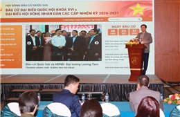 Chuyển đổi số là điểm mới giúp cử tri thuận lợi trong việc theo dõi bầu cử