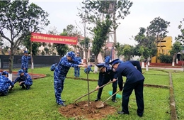 Bộ Tư lệnh Vùng Cảnh sát biển 1 hưởng ứng ‘Tết trồng cây đời đời nhớ ơn Bác Hồ’