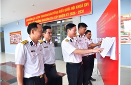 Vùng 2 Hải quân tăng cường kiểm tra, bảo đảm tổ chức bầu cử chặt chẽ, đúng quy định