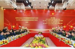 Giao lưu hữu nghị Quốc phòng biên giới hai nước đã trở thành điểm sáng trong quan hệ Quốc phòng