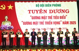 Bộ đội Biên phòng tuyên dương gương mặt trẻ tiêu biểu