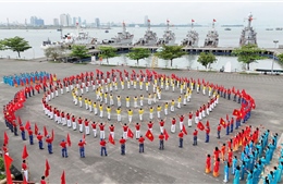 Vũ điệu lính biển của những chiến sĩ hải quân