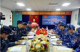 Cảnh sát biển Việt Nam và Trung Quốc kết thúc tốt đẹp chuyến tuần tra liên hợp